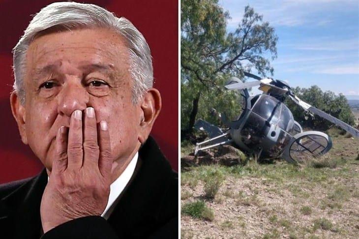 AMLO: Lamenta el fallecimiento de tres elementos de la Fuerza Aérea