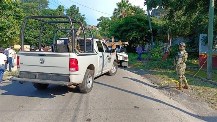 Violencia en Tlapacoyan no para; hombre pierde la vida en ataque armado