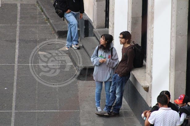 Cielo nublado ‘eclipsa’ al eclipse solar en Xalapa