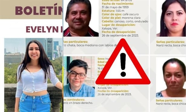 Otra integrante de familia desaparecida en Xalapa es reportada como ausente en Puebla