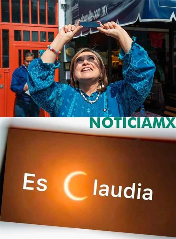 Eclipse solar: con memes, reaccionan veracruzanos a fallido espectáculo celeste