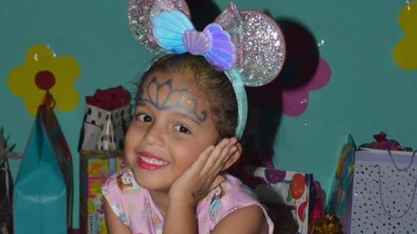 Fernanda Isabel Moreno Morales cumple 5 años de edad