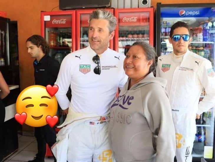 Patrick Dempsey sorprende a encargada de tienda en Veracruz ¡Le cayó de sorpresa! 