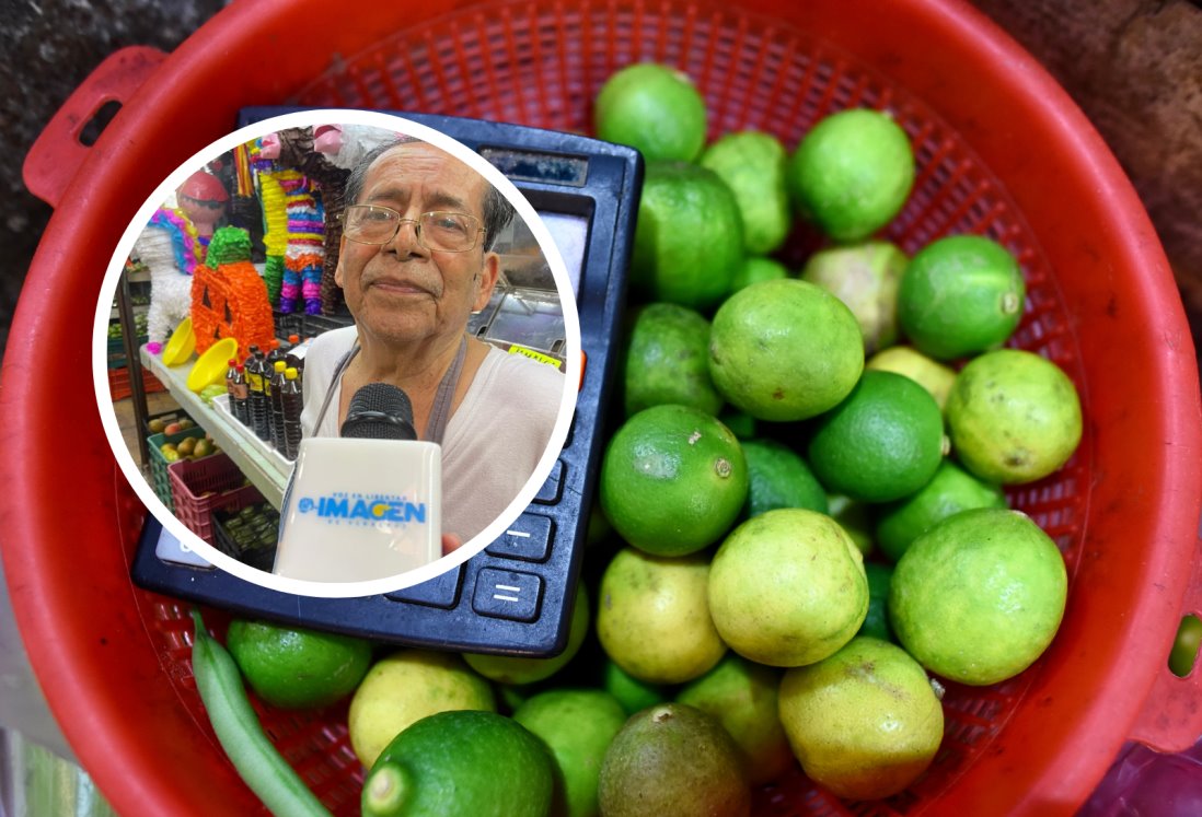 Baja el precio del limón en mercados de Veracruz