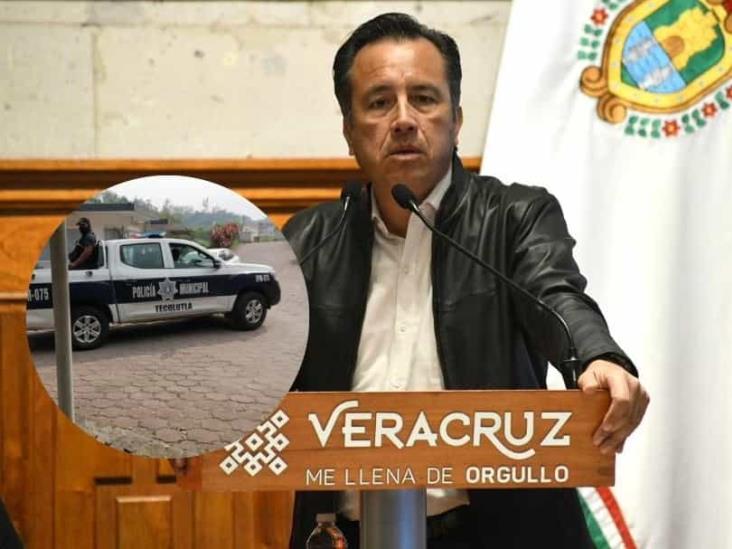 Policías de Tecolutla “halconean” investigaciones, acusa Gobernador de Veracruz