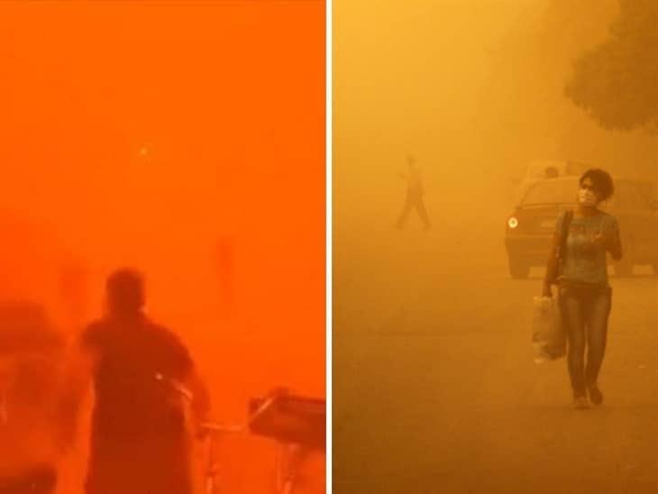 Fuerte tormenta de arena sacude Jordania (+Video)