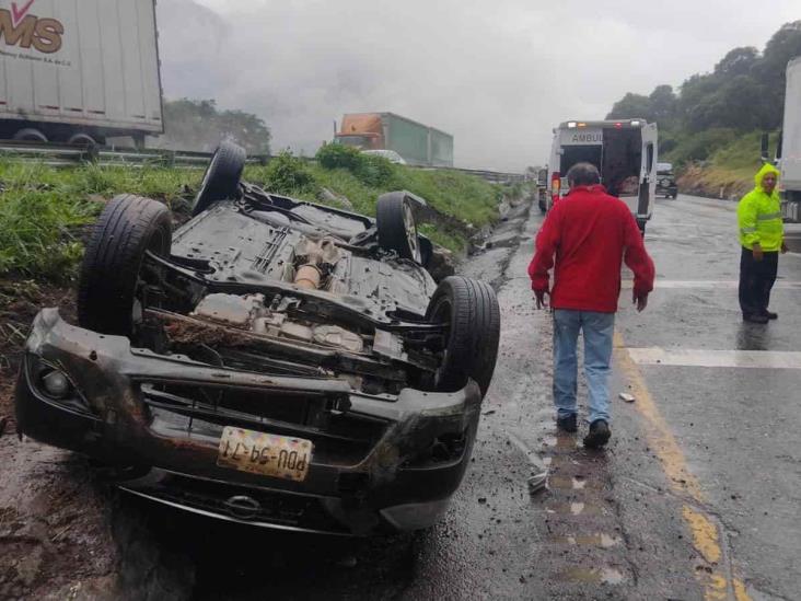 Al menos 7 accidentes desquician circulación sobre la Córdoba-Puebla