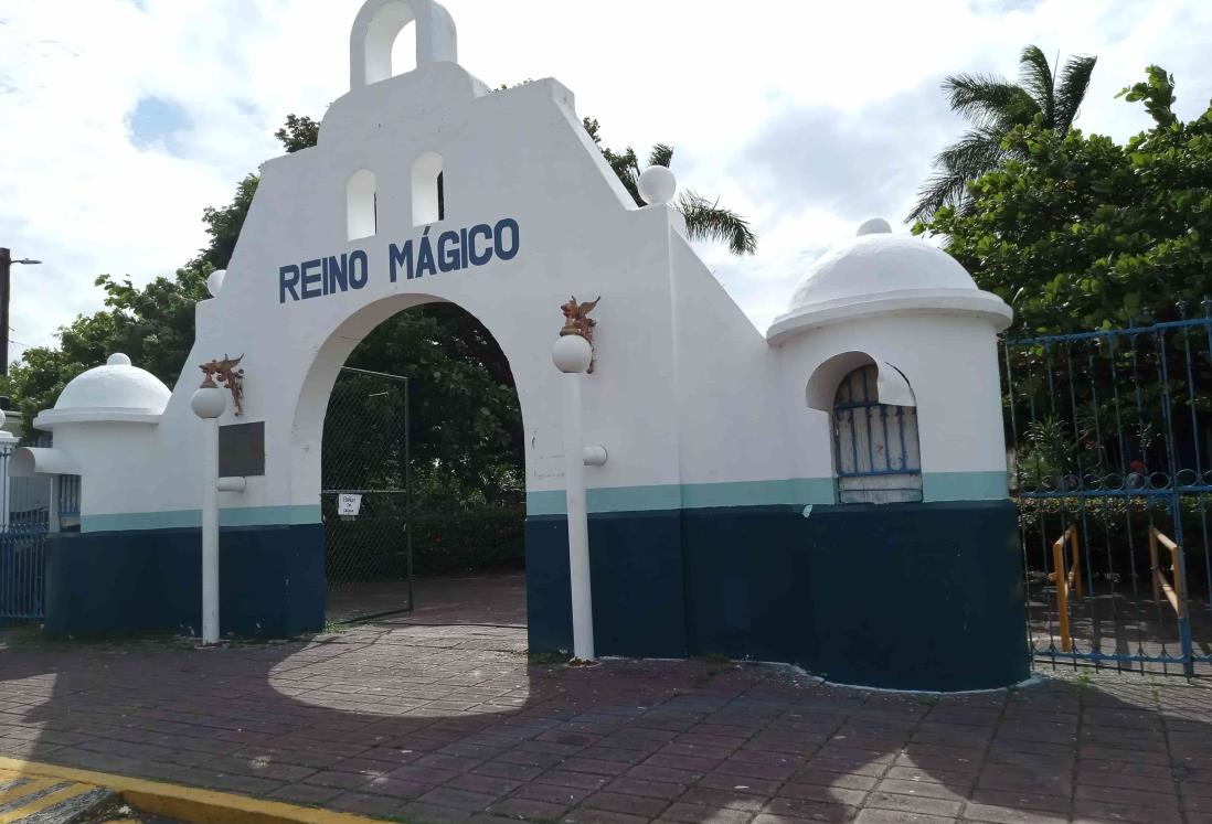 Rehabilitan el parque Reino Mágico de Veracruz