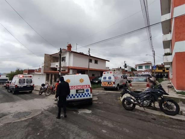 Incendio de tanque de gas causa alarma en colonia de Xalapa