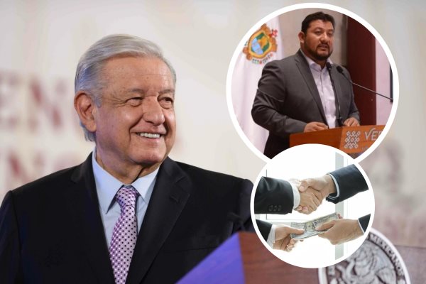 AMLO llama a investigar extorsiones a empresarios de Veracruz por parte de la PMA | VIDEO