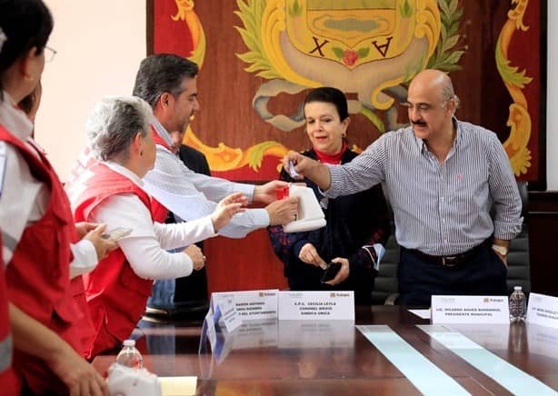 Xalapa se suma a colecta 2023 de la Cruz Roja Mexicana