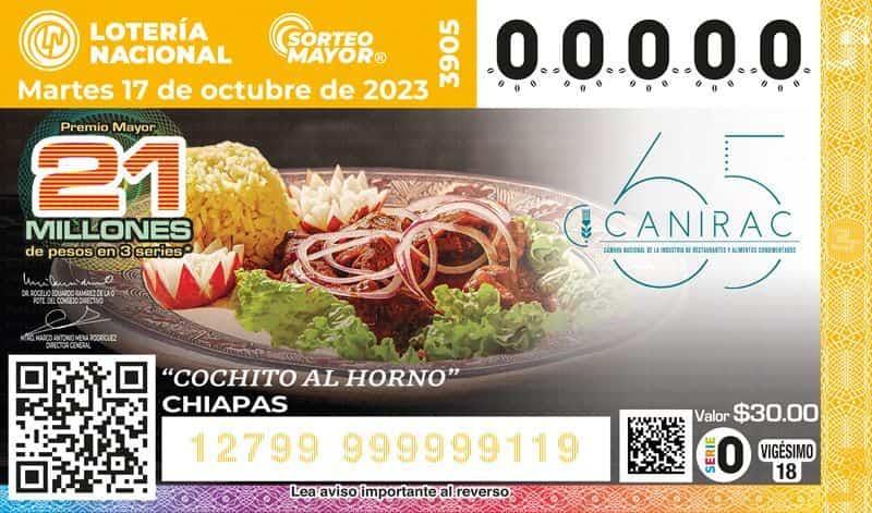 Lotería Nacional Sorteo Mayor: números ganadores del 17 de octubre