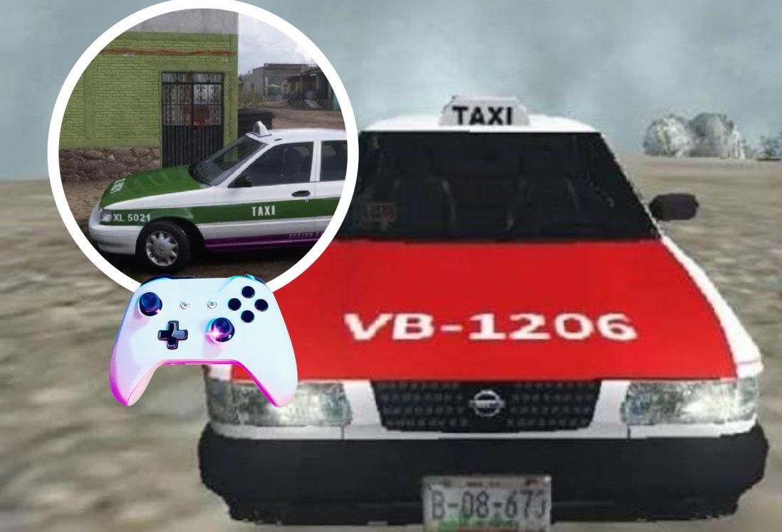 Estos son los videojuegos donde puedes usar los taxis de Veracruz