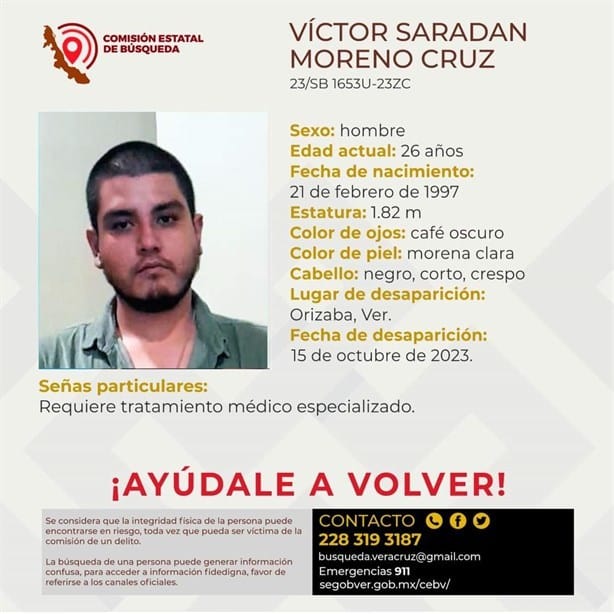 Ayúdalos a regresar a casa; desaparecen 4 en zona centro de Veracruz