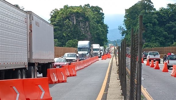 Acusan asaltos en la autopista Puebla-Córdoba durante trabajos en el Puente Metlác