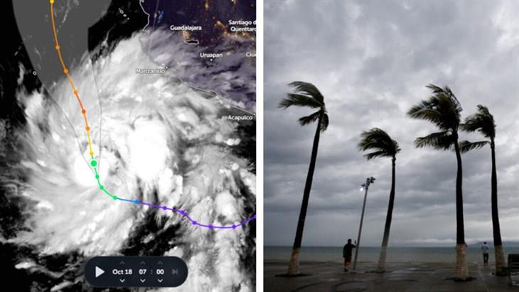 AMLO: Alerta a Baja California por tormenta tropical Norma