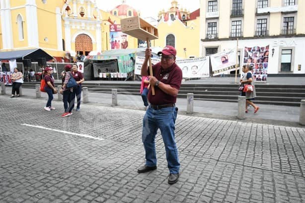 Jubilados y pensionados vuelven a las calles de Xalapa