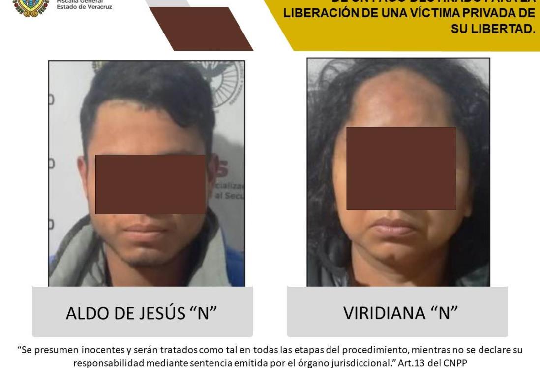 Arrestan a pareja de Playa Vicente que cobró dinero de secuestro