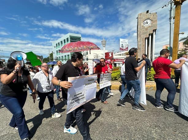 Trabajadores del Poder Judicial Federal también paran labores en Poza Rica