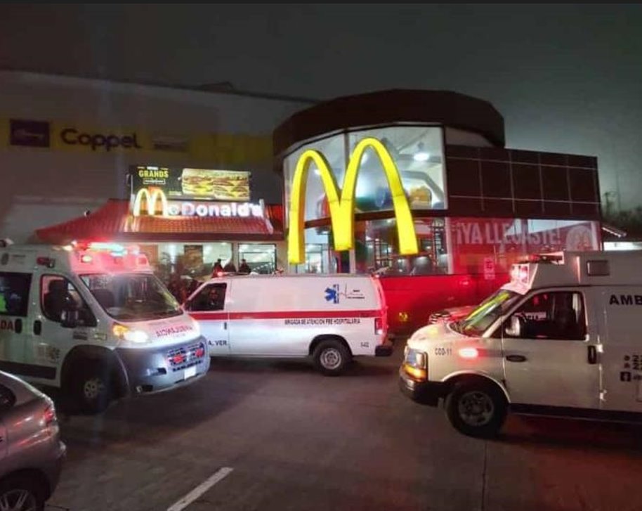 Repartidor de MacDonalds fue atacado con arma blanca en Veracruz