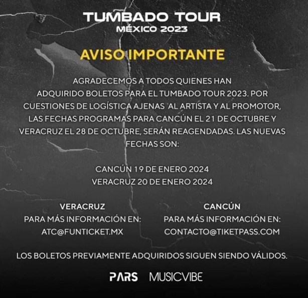 ¿Cancelan concierto de Natanael Cano en Veracruz?, esto sabemos