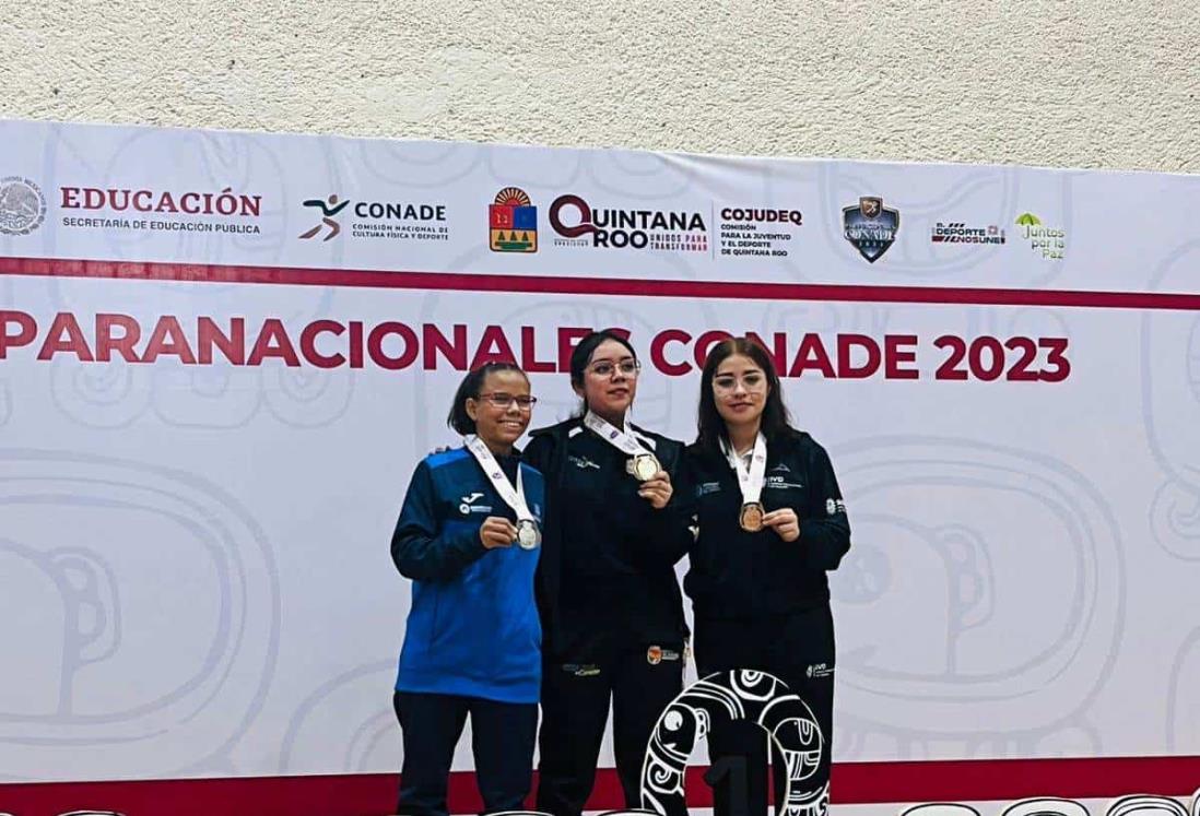 Brilla Veracruz con medallas en los Para Nacionales