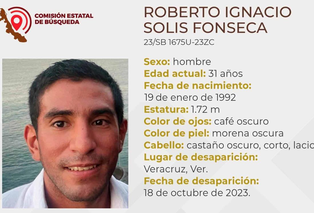 Desaparece en Veracruz el joven Roberto Solís Fonseca ¡Ayúdanos a localizarlo!