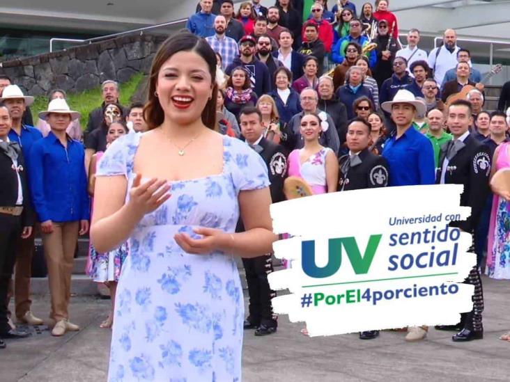 Con jaranas, mariachis y Chachachá, UV pide el 4% del presupuesto estatal (+Video)