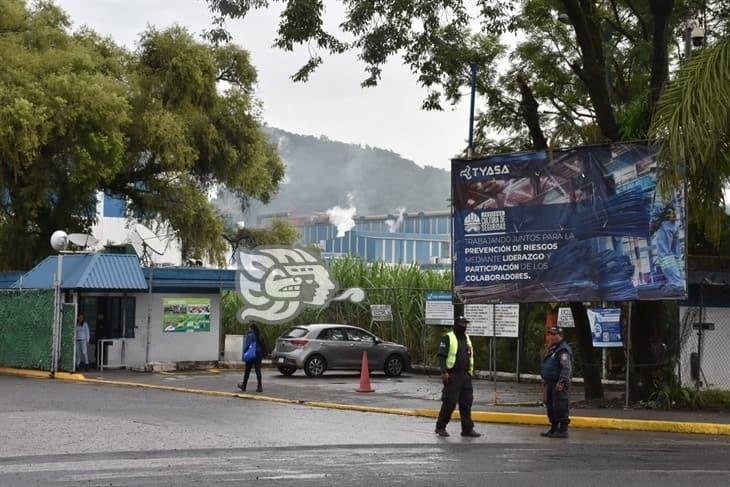 Obrero de la empresa TYASA en Ixtaczoquitlán fallece al interior de la planta