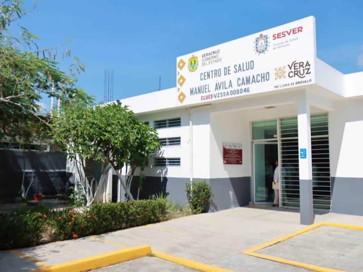 Rehabilitan centro de salud en Poza Rica