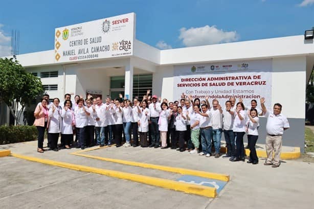 Rehabilitan centro de salud en Poza Rica