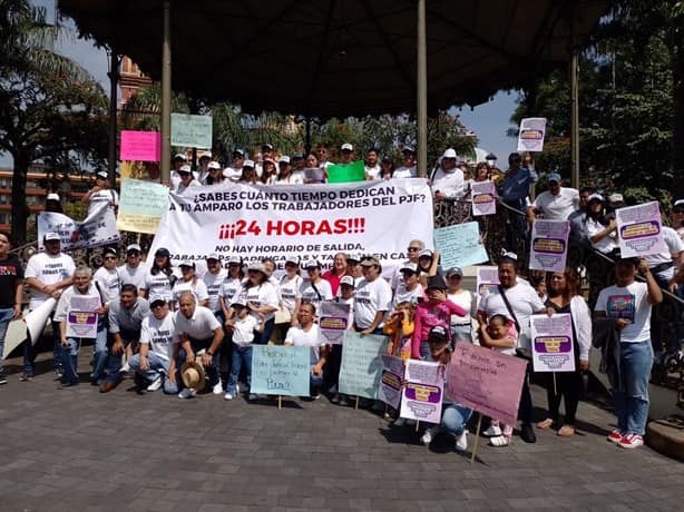 Marchan en defensa del Poder Judicial en Orizaba (+Video)