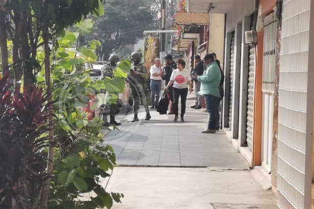 En Xalapa, posible artefacto explosivo moviliza a policías