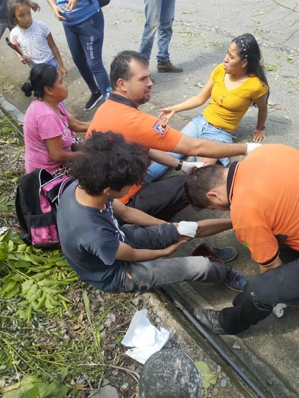 Accidente en carretera Misantla-Tenochtitlán deja 3 lesionados