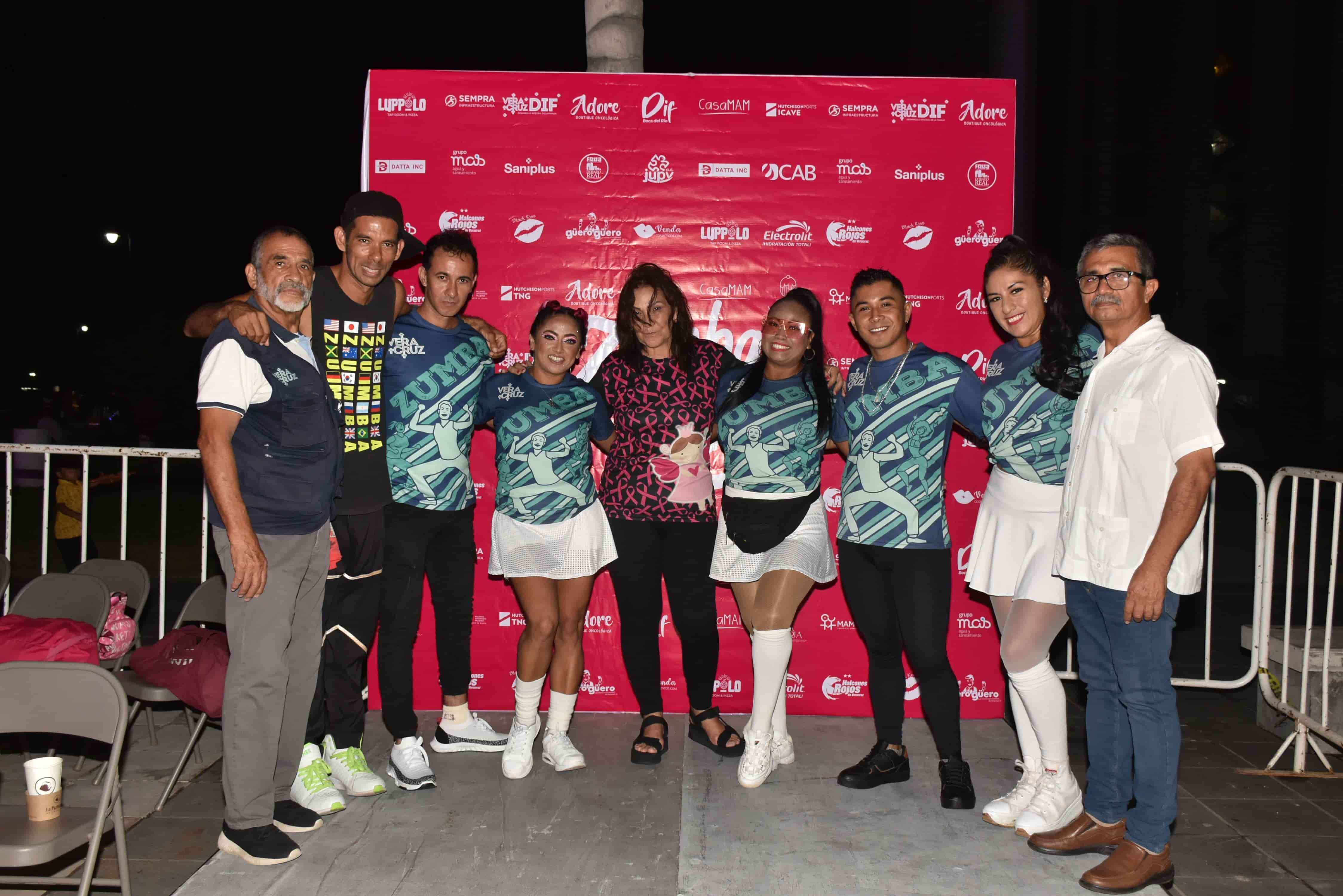 Asociación MAM lleva a cabo el evento Zumba Rosa 2023