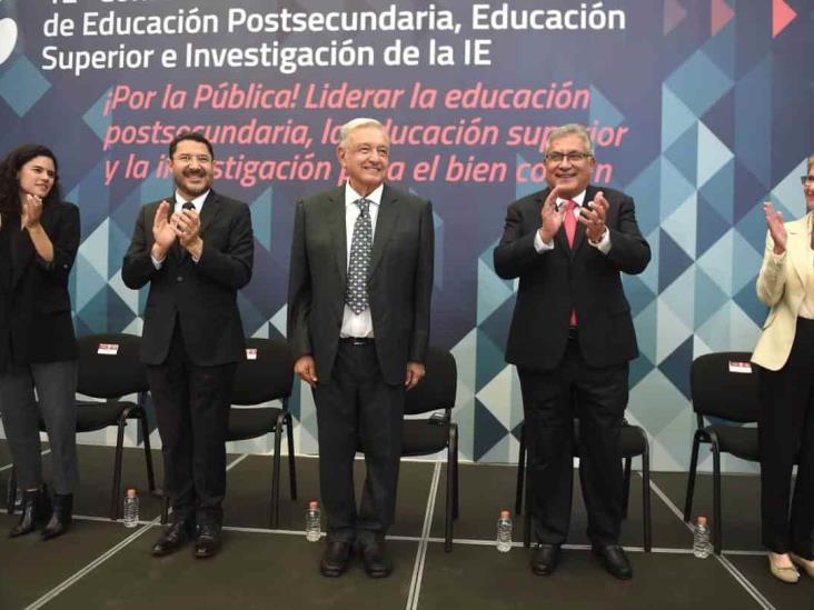 Inaugura AMLO XII Conferencia Internacional de Educación