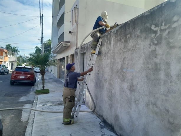 Incendio alarma a vecinos del fraccionamiento Virginia, en Boca del Río| VIDEO