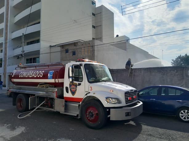 Incendio alarma a vecinos del fraccionamiento Virginia, en Boca del Río| VIDEO
