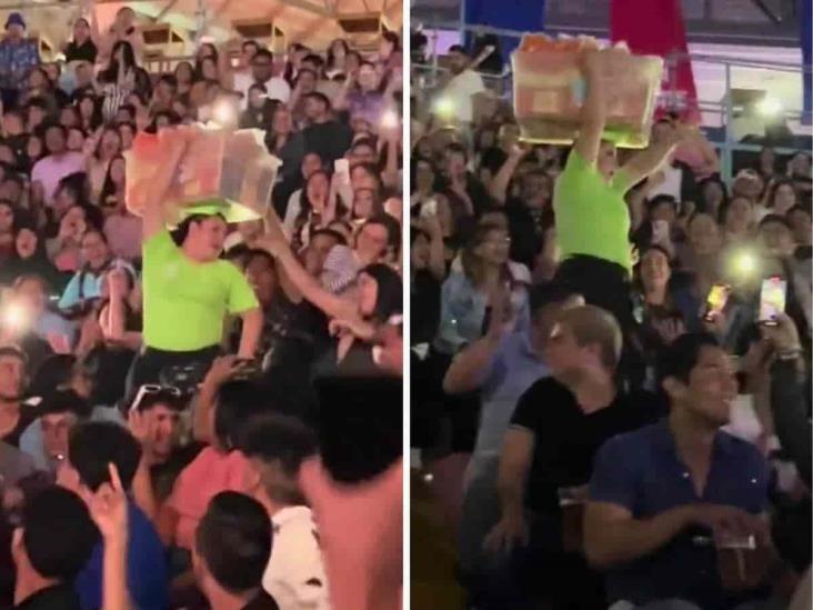 Vendedora de chicharrones saca ‘los prohibidos’ en Guadalajara (+Video)