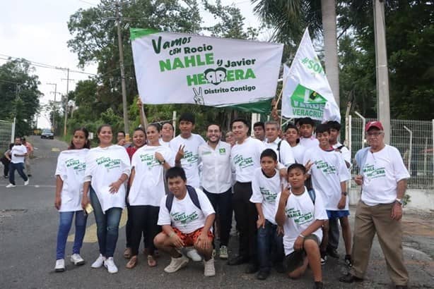 Partido Verde se suma a Rocío Nahle en Poza Rica