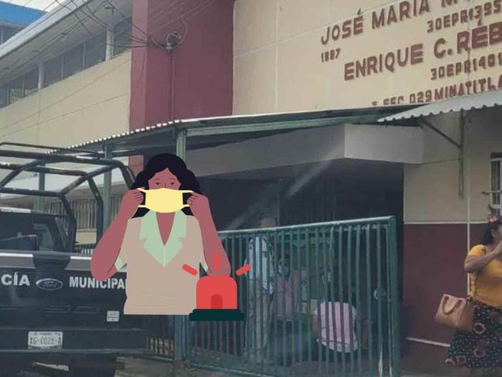 Olor a amoniaco provocó evacuación en escuelas de Minatitlán