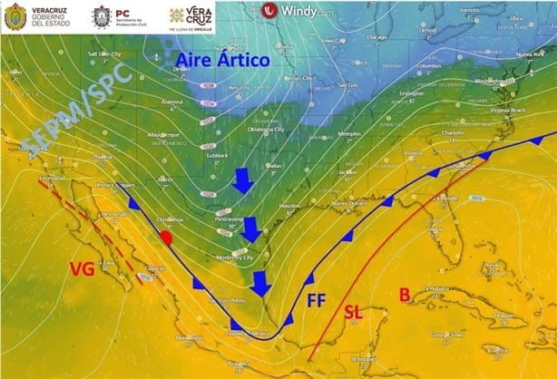 ¿Cómo afectará el frente frío número 8 a Xalapa?
