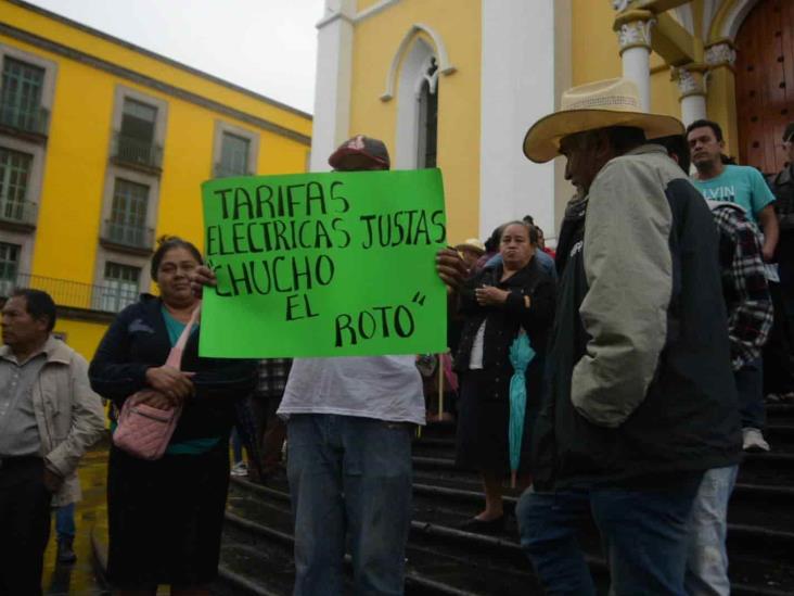 Protestan en Xalapa a un año de la desaparición de ‘El Potro’