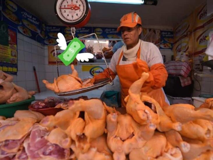 ¿Subirá precio del pollo en Xalapa para día de Muertos? Esto dicen comerciantes