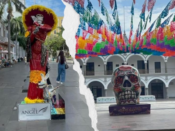 Realizarán Murales De Calaveras Gigantes En El Zócalo De Veracruz Por ...