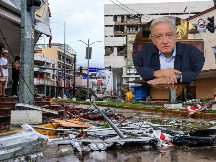 Huracán Otis: confirma AMLO 39 muertos tras impacto en Guerrero (+Video)