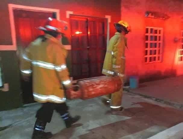 Fuga de gas alerta a familia en vivienda de Alvarado