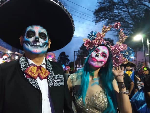 Al ritmo de son jarocho, miles de catrinas desfilan en Xalapa con Mágico Veracruz (+Video)