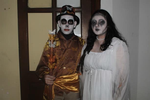 Alumnos de la ANDA Veracruz exhiben disfraces terroríficos