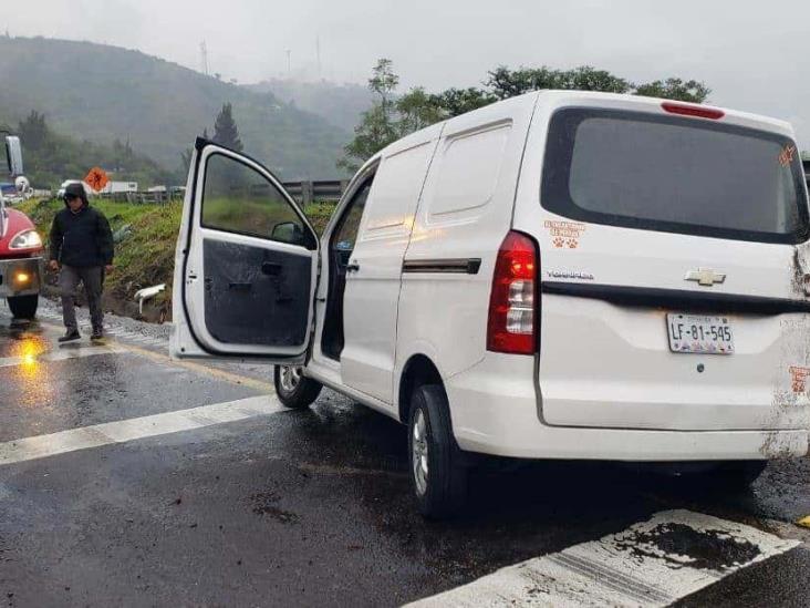 Reportan 3 accidentes sobre la Orizaba-Puebla; ¡maneja con cuidado!